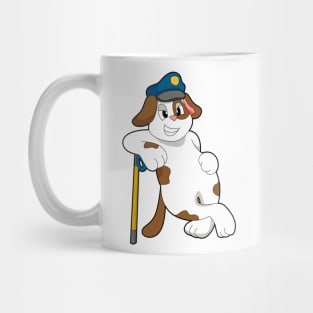 Dog Police officer Police hat Mug